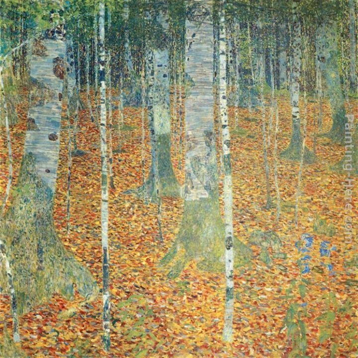 Gustav Klimt Birch Forest Painting Framed Paintings For Sale Gustav Klimt Birch Forest Painting Framed Paintings For Sale